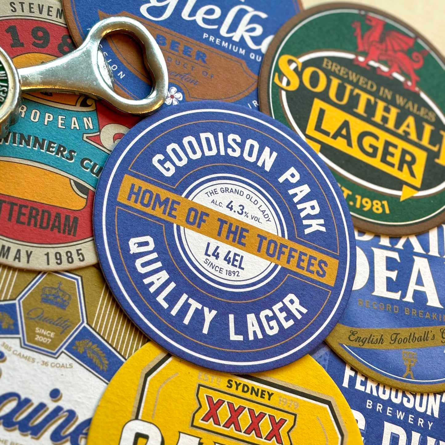 Everton Beer Mats