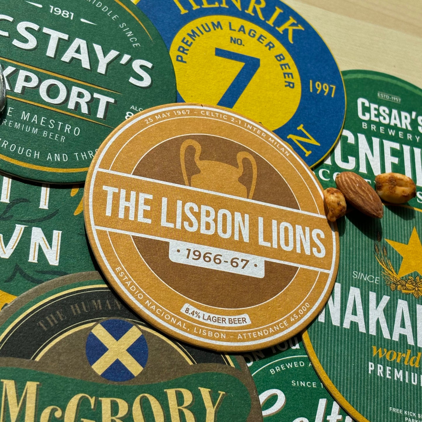 Celtic Beer Mats (FATHER’S DAY SALE)