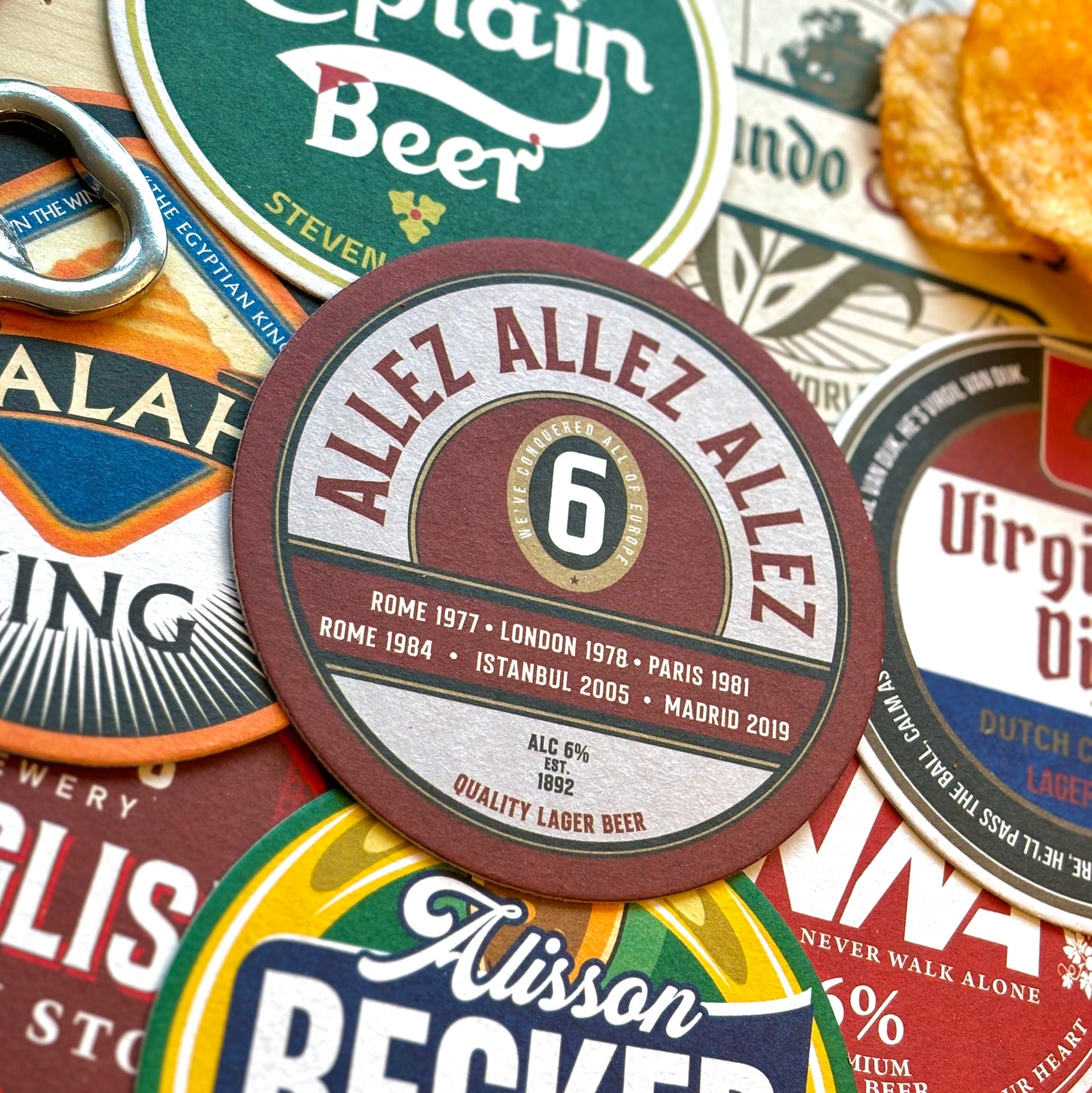 Liverpool Beer Mats