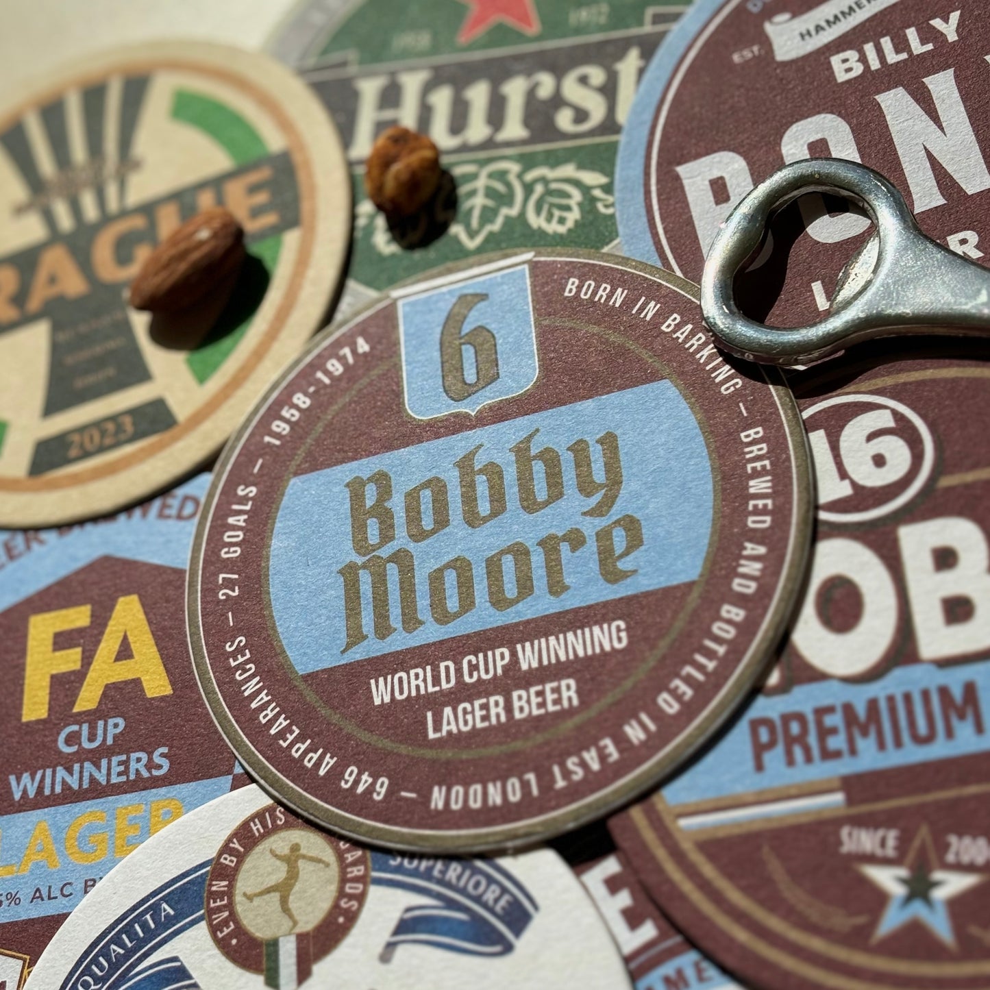 West Ham Beer Mats (FATHER’S DAY SALE)