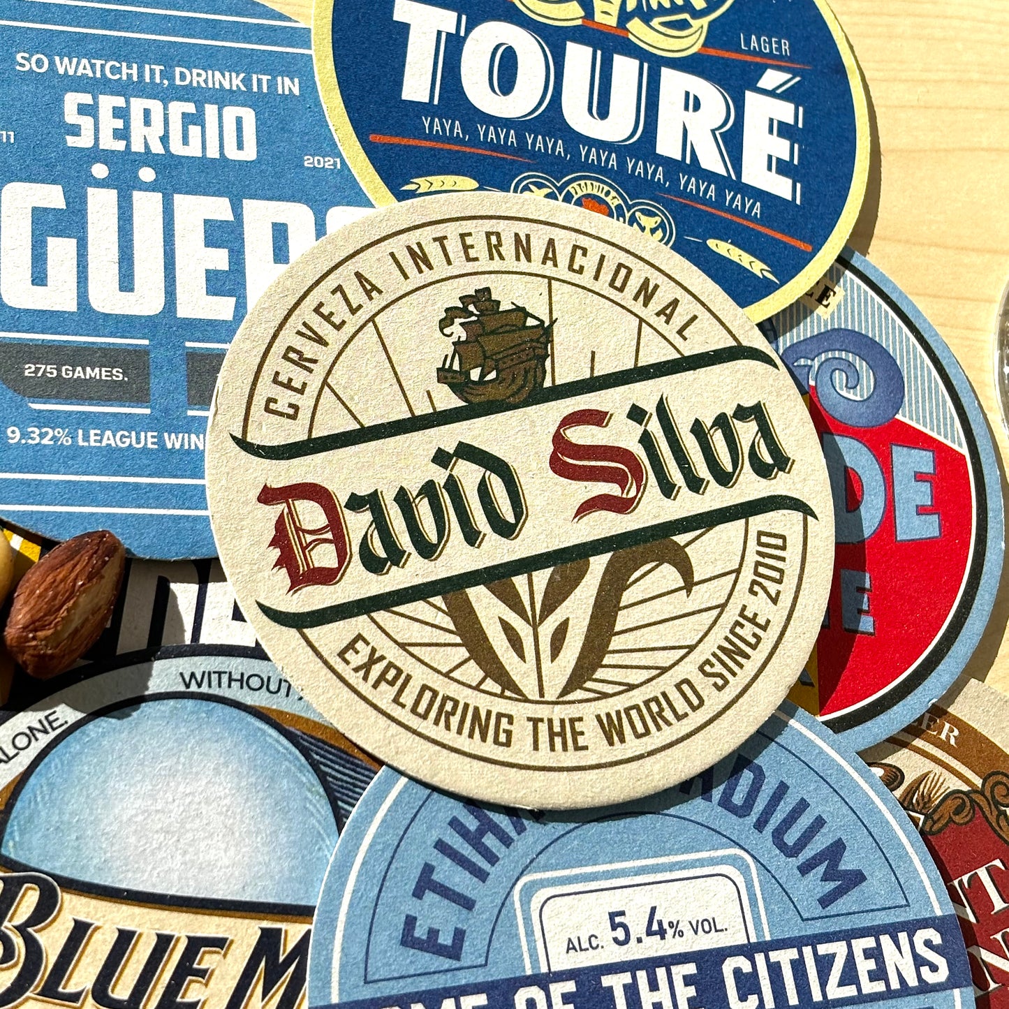 Manchester City Beer Mats