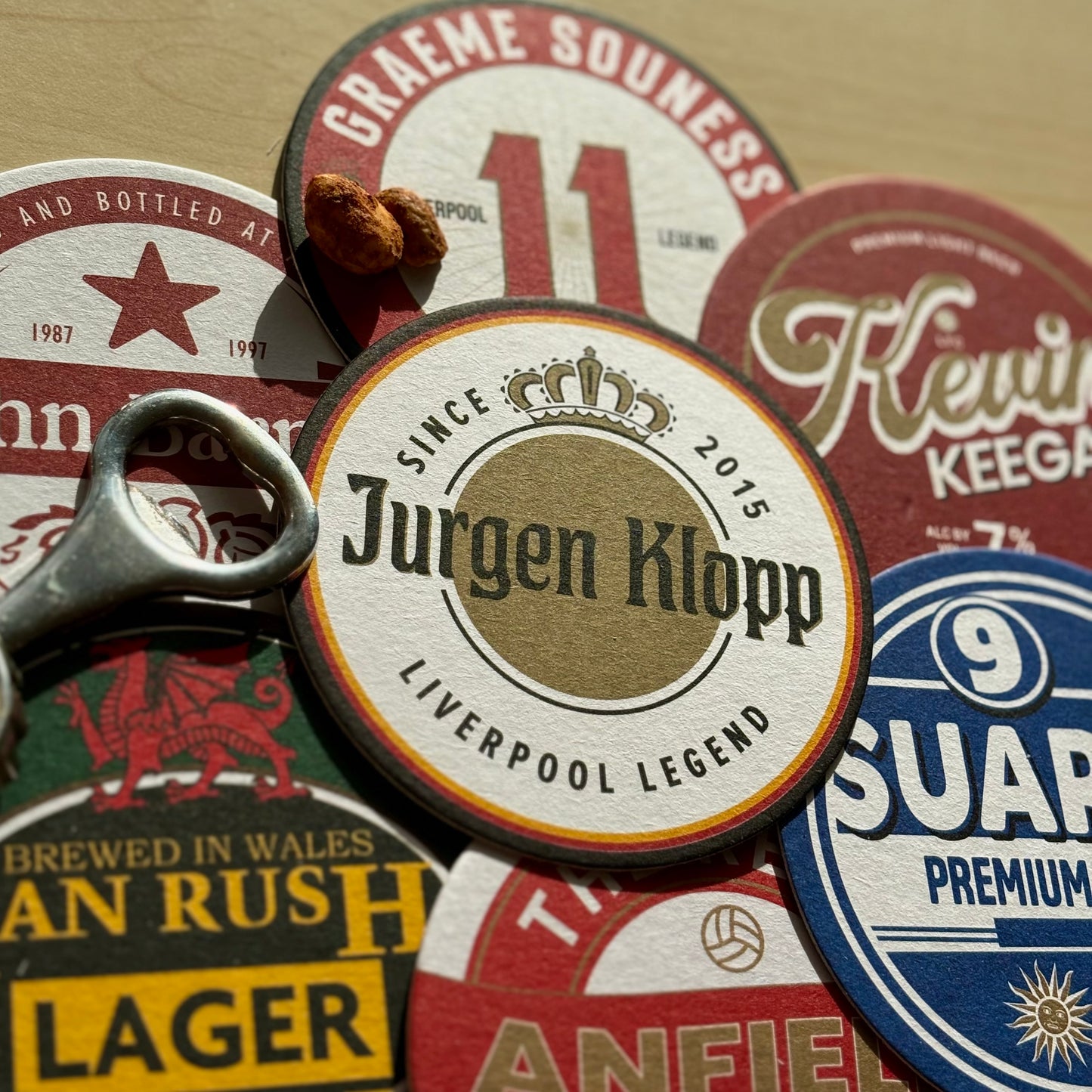 Liverpool Beer Mats (FATHER’S DAY SALE)