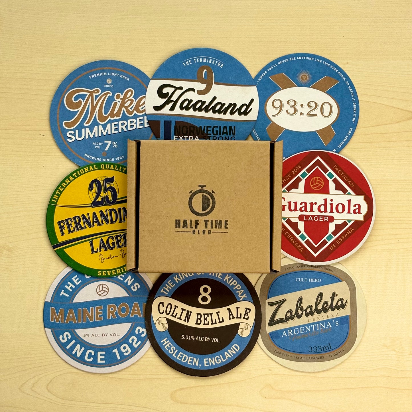 Manchester City Beer Mats