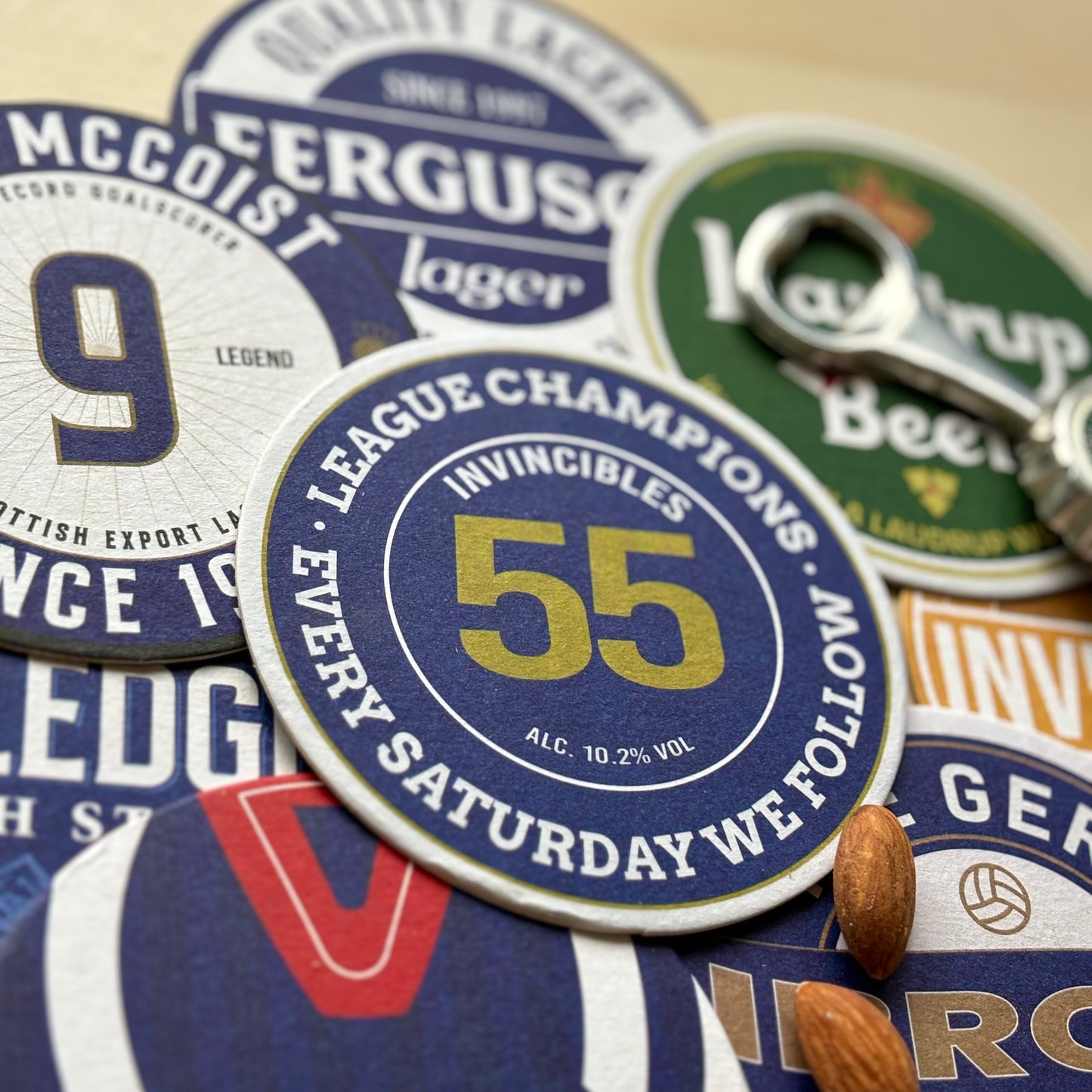 Rangers Beer Mats