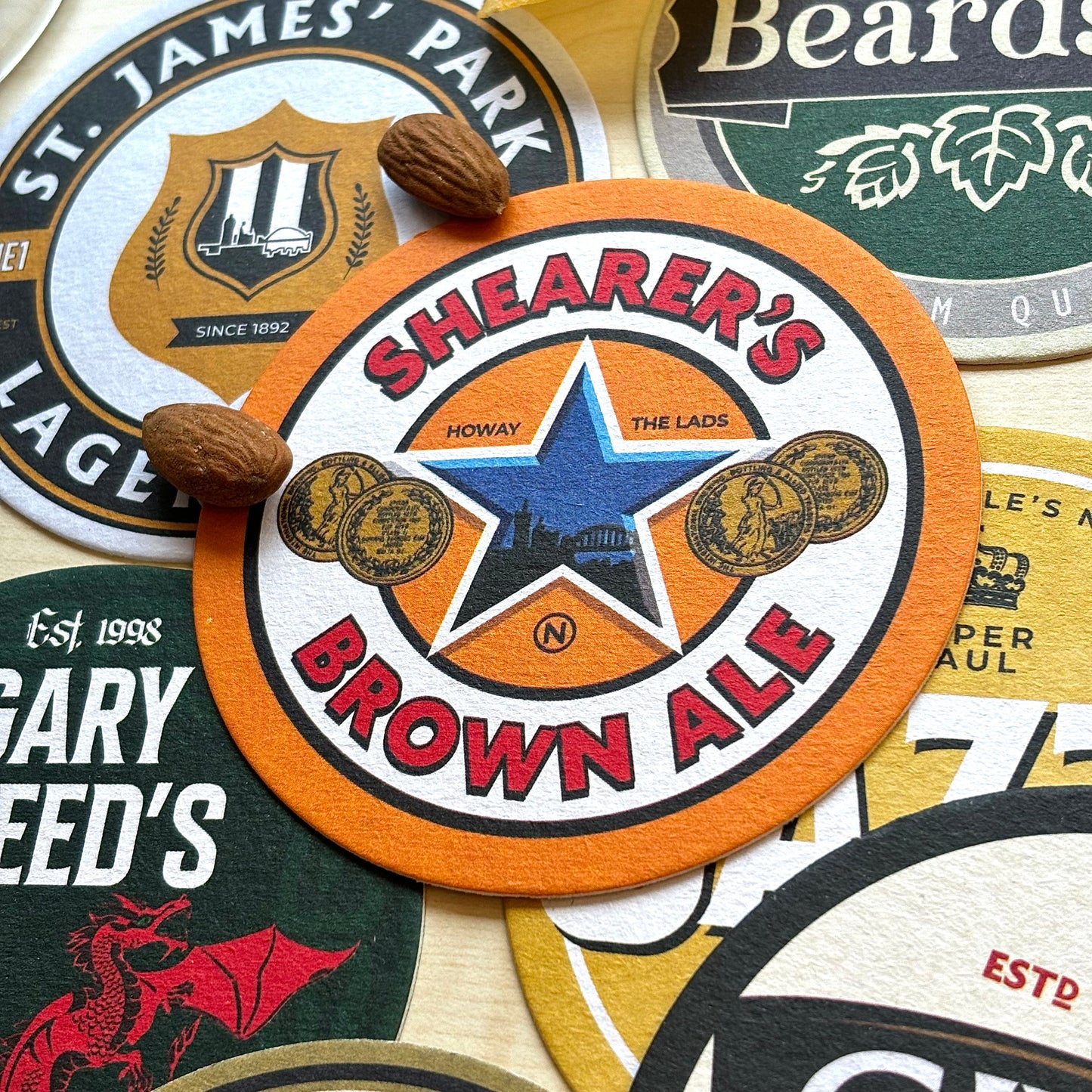 Newcastle United Beer Mats