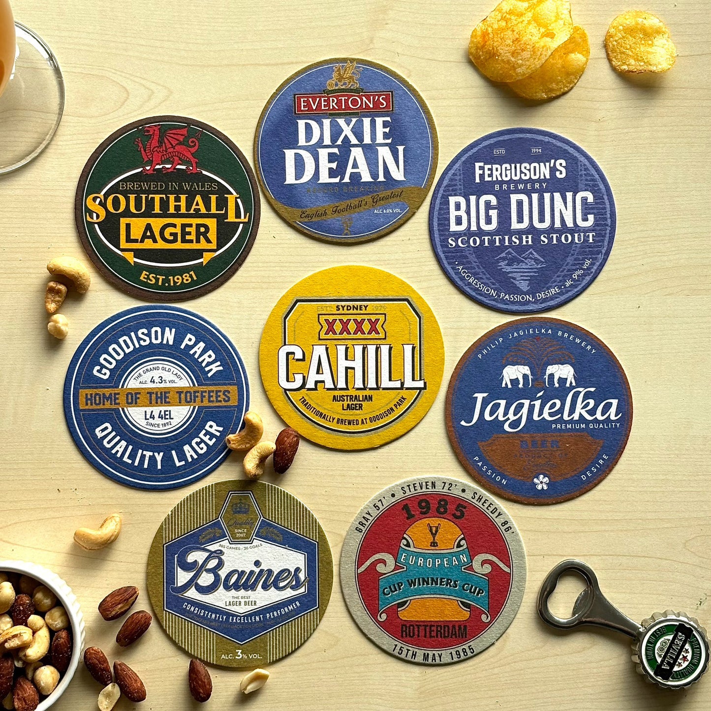 Everton Beer Mats