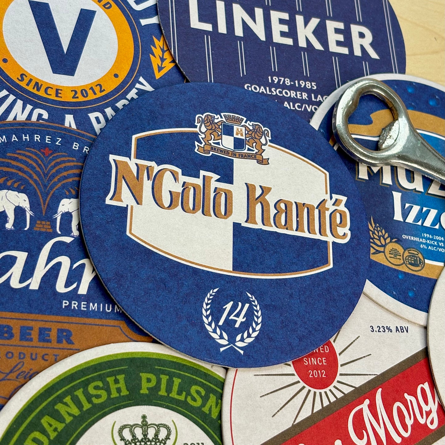 Leicester City Beer Mats (FATHER’S DAY SALE)
