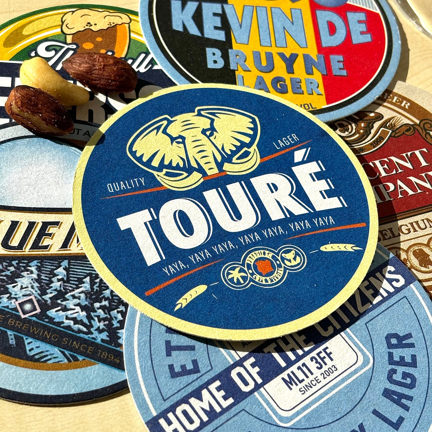 Manchester City Beer Mats