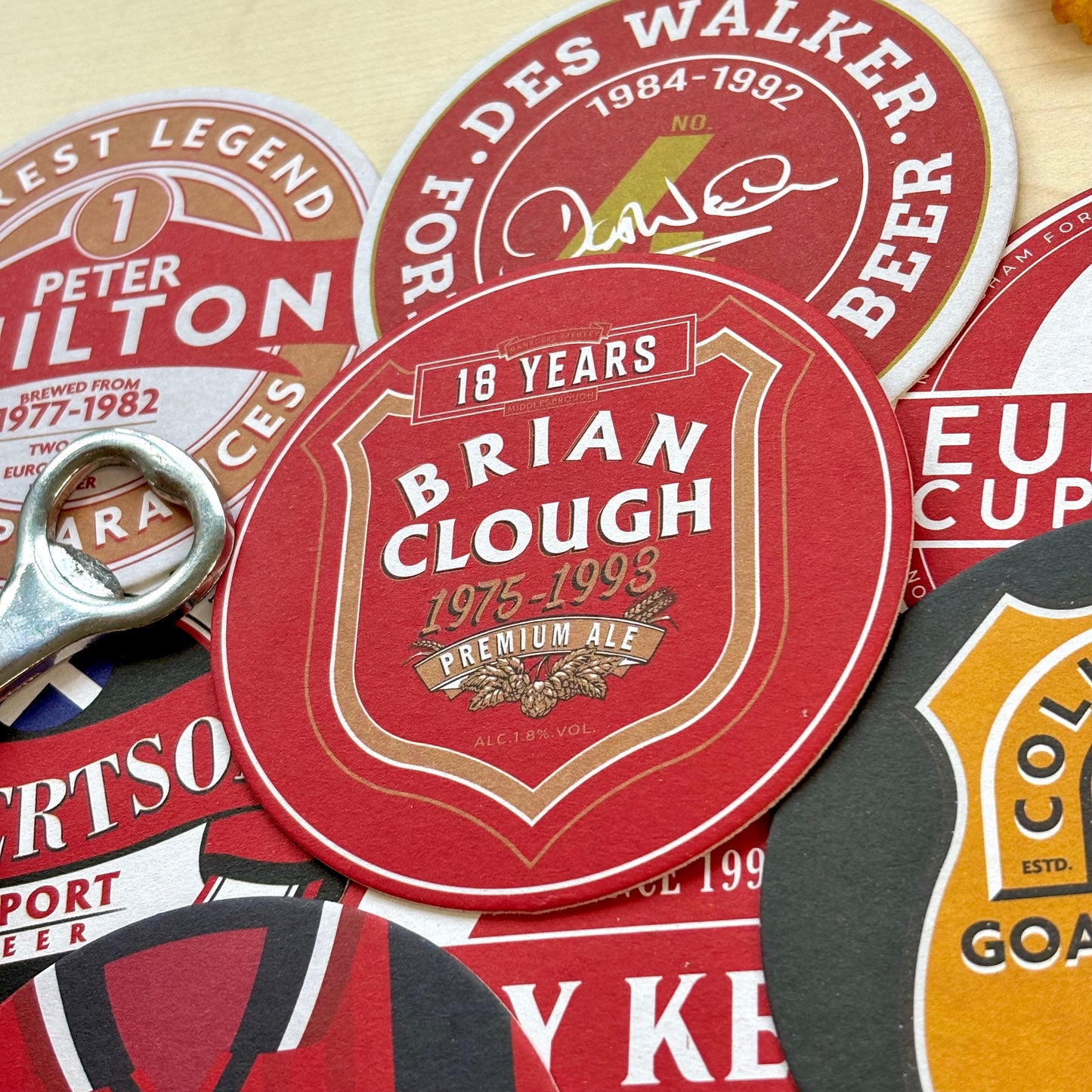 Nottingham Forest Beer Mats (FATHER’S DAY SALE)