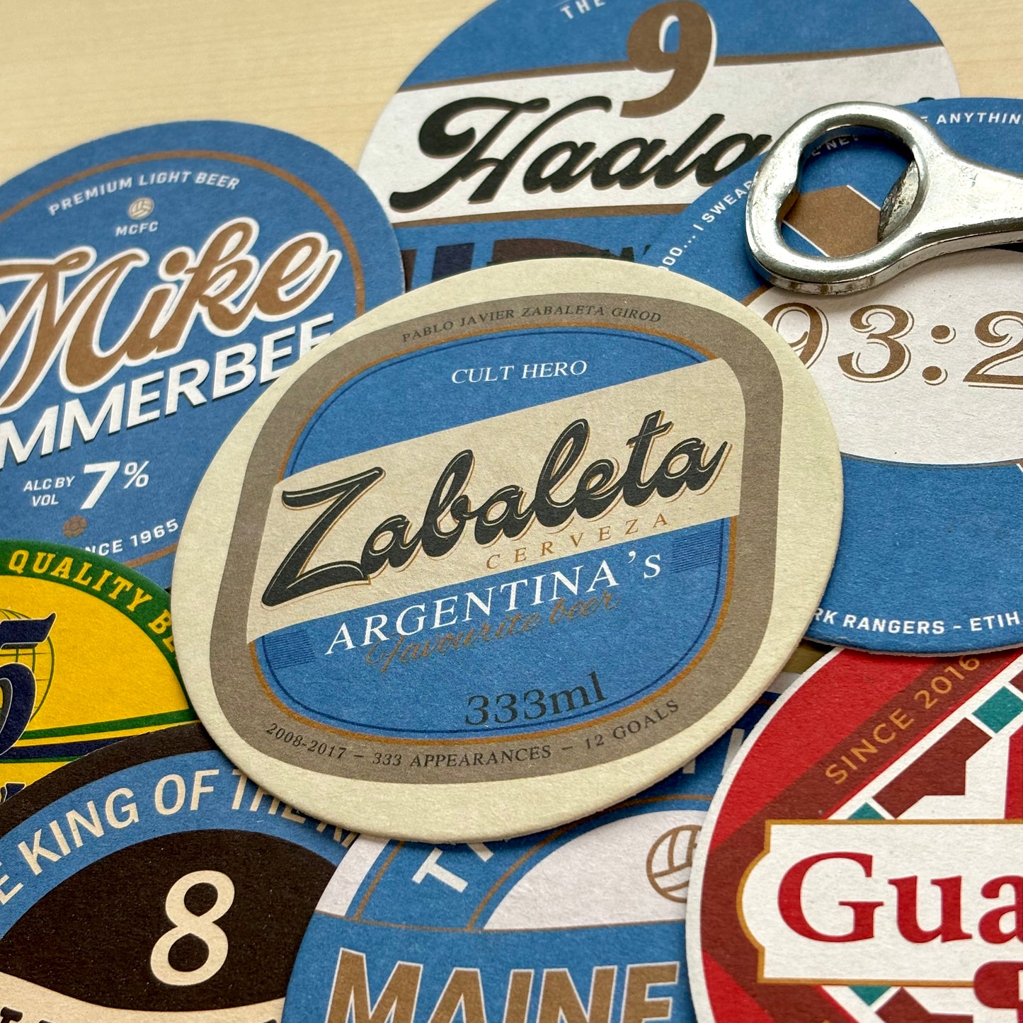Manchester City Beer Mats
