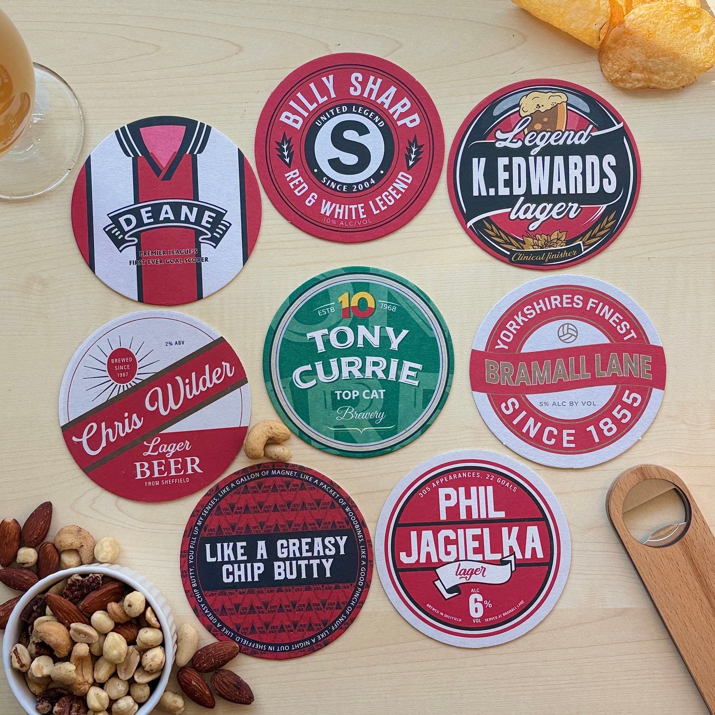 Sheffield United Beer Mats