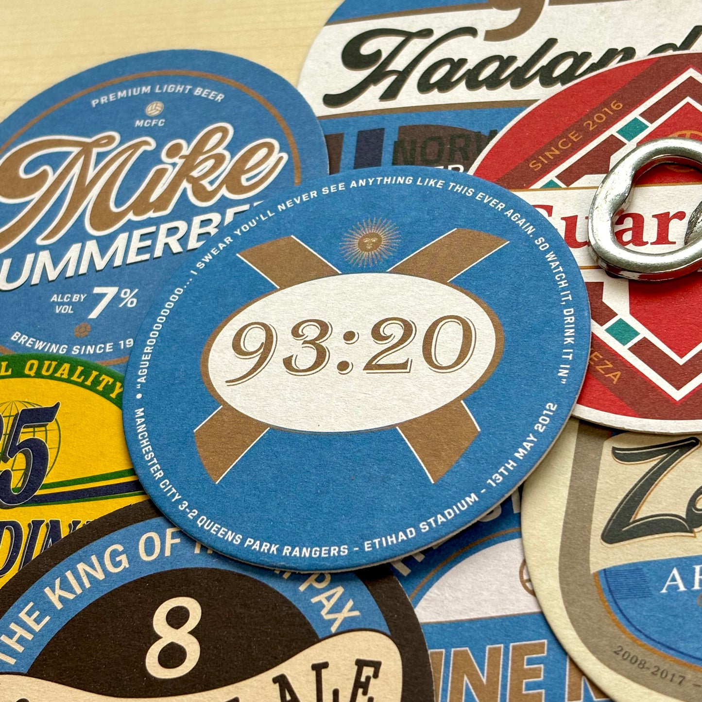 Manchester City Beer Mats
