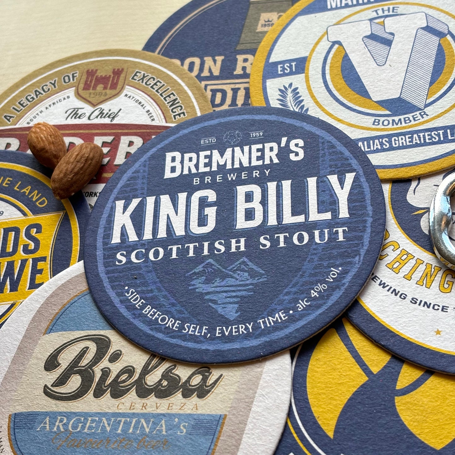 Leeds United Beer Mats