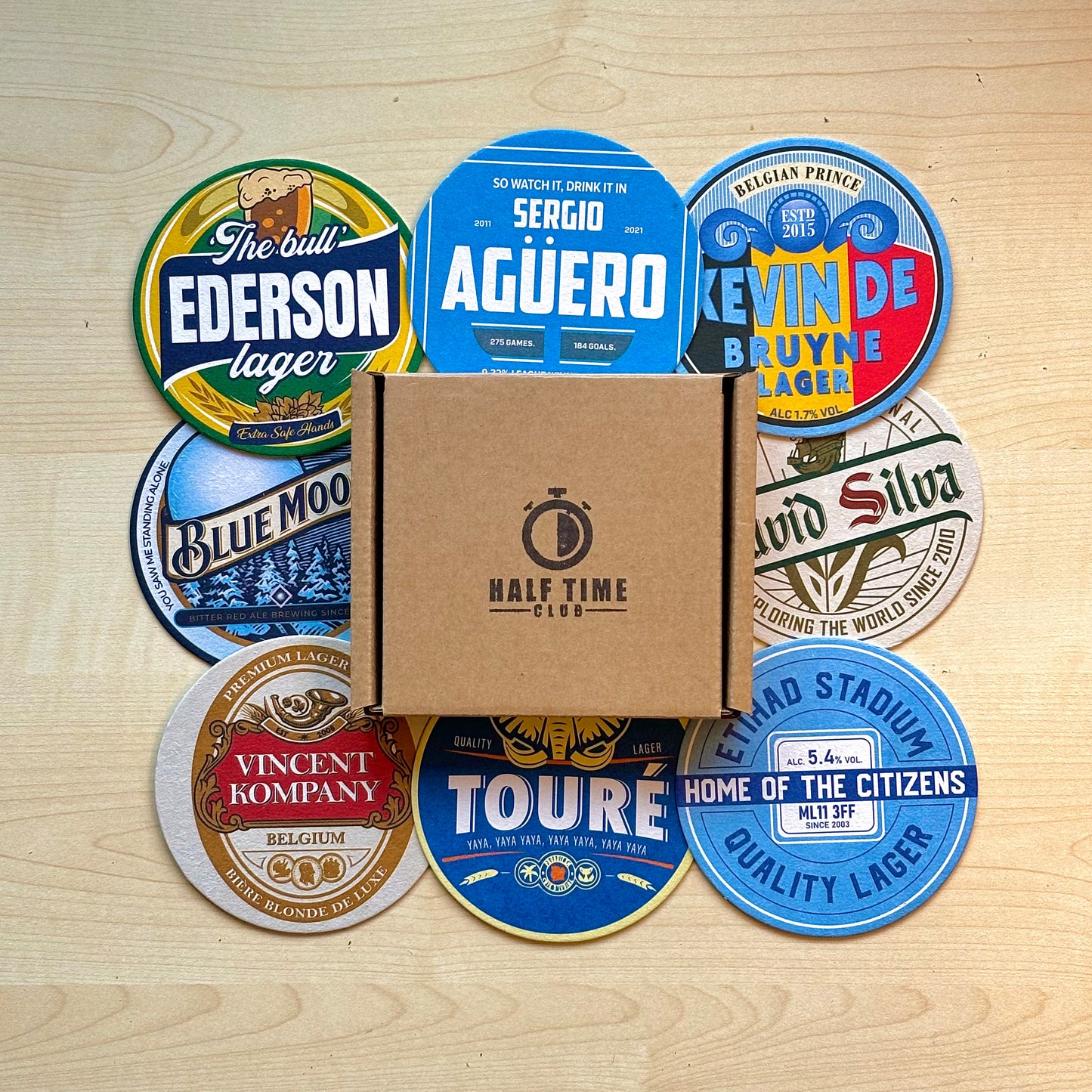 Manchester City Beer Mats