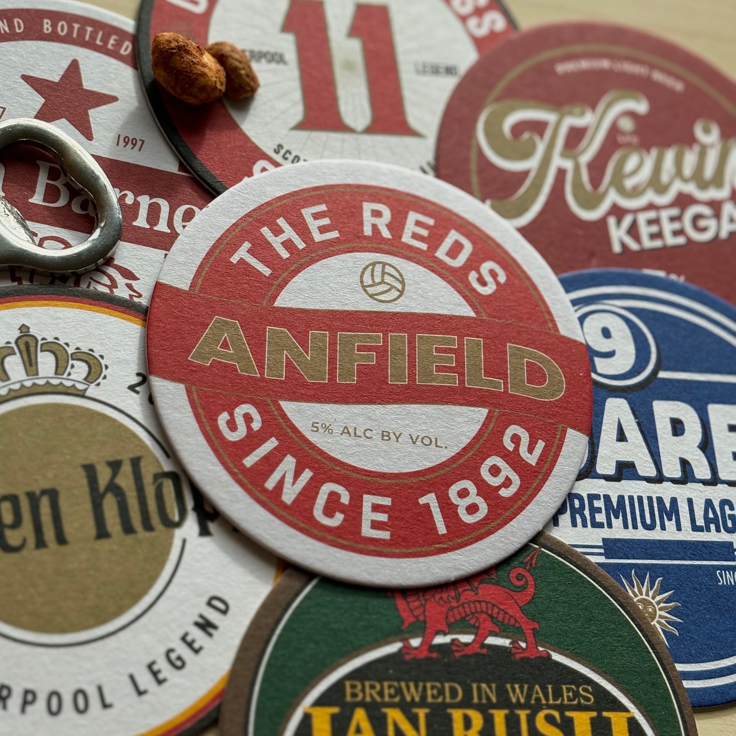 Liverpool Beer Mats (FATHER’S DAY SALE)