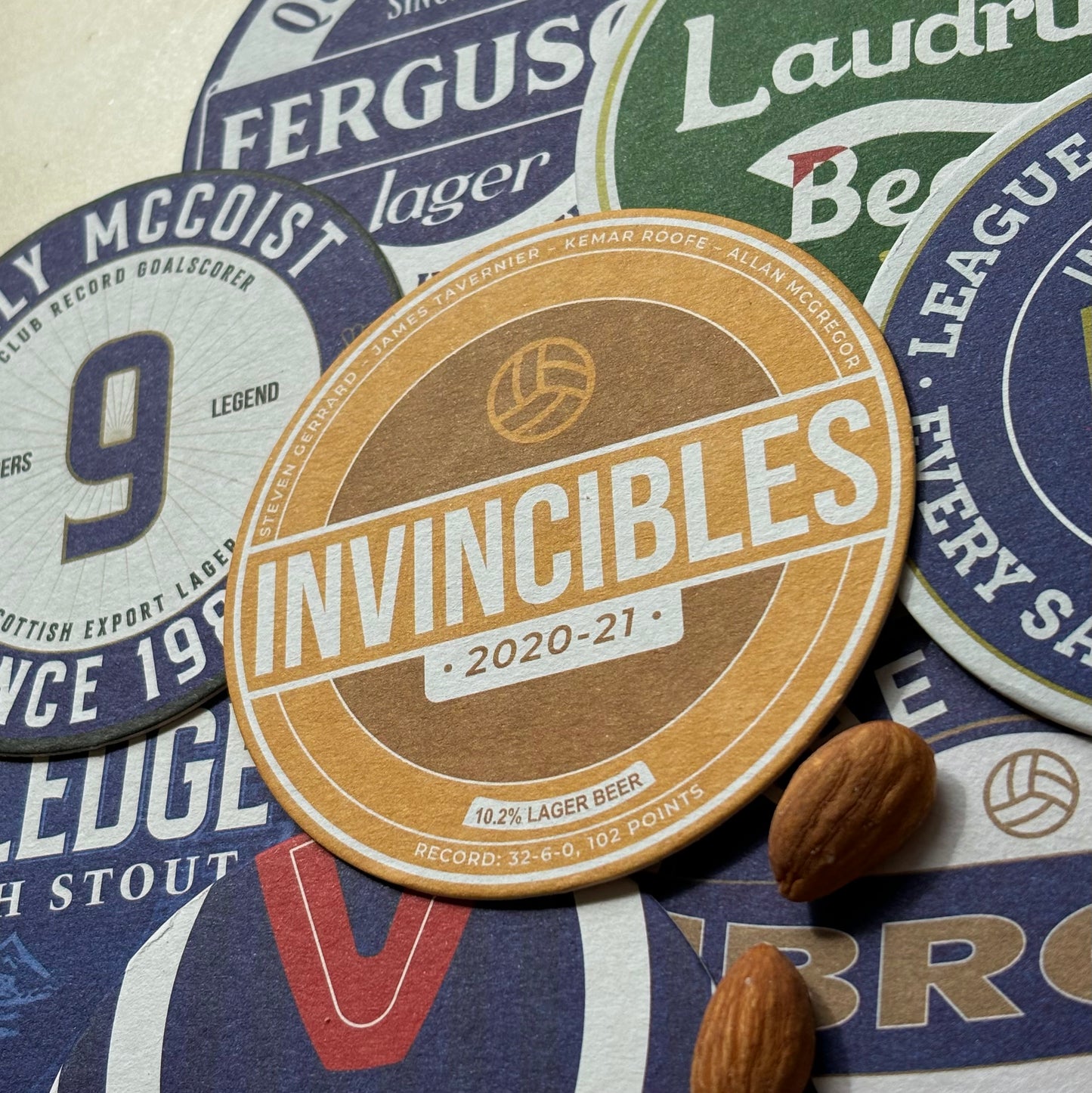 Rangers Beer Mats