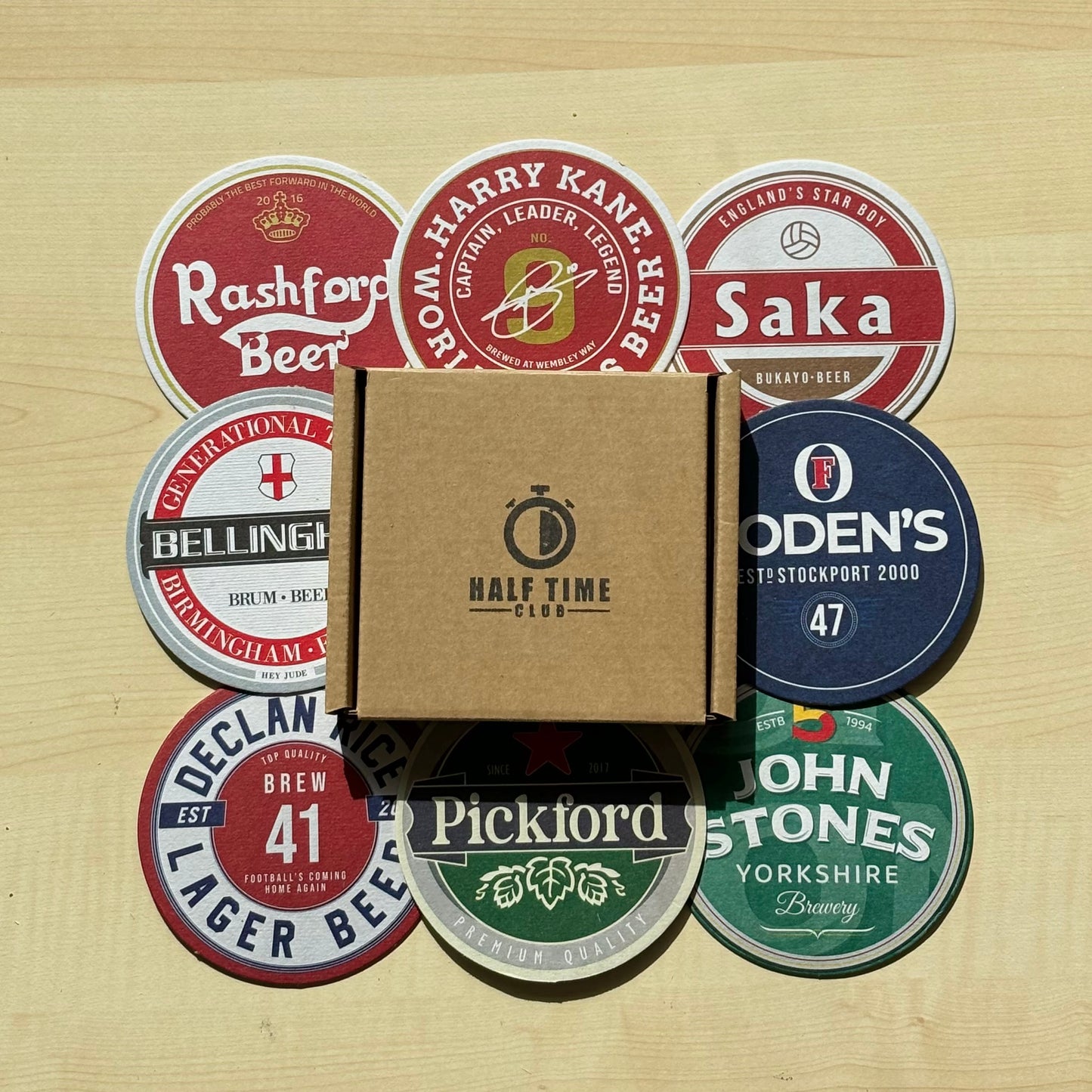 England Beer Mats