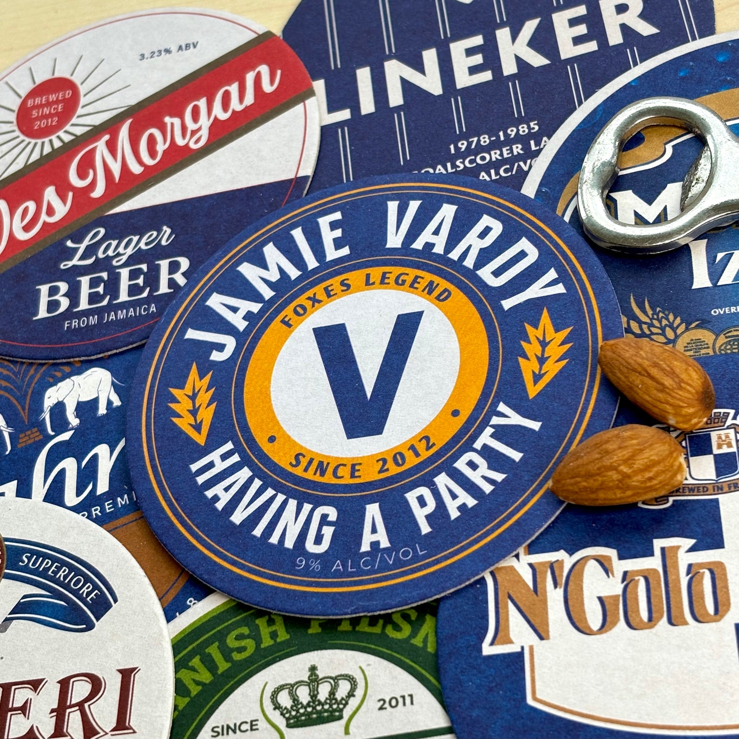 Leicester City Beer Mats (FATHER’S DAY SALE)
