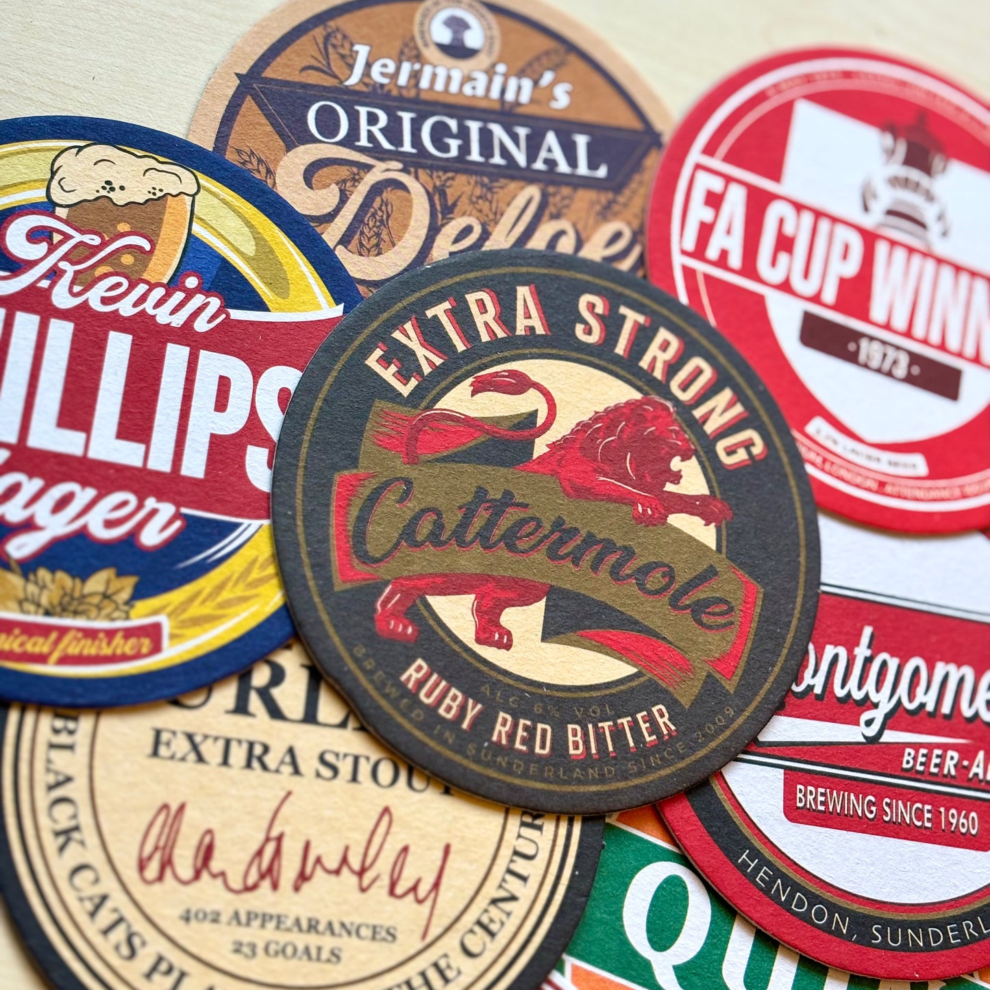 Sunderland Beer Mats