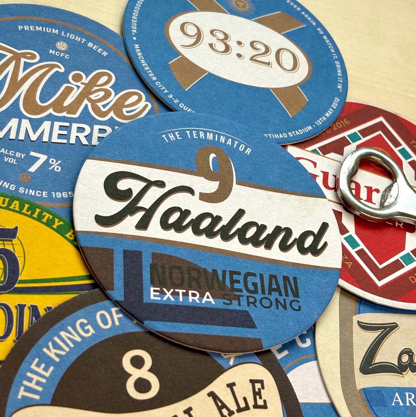 Manchester City Beer Mats