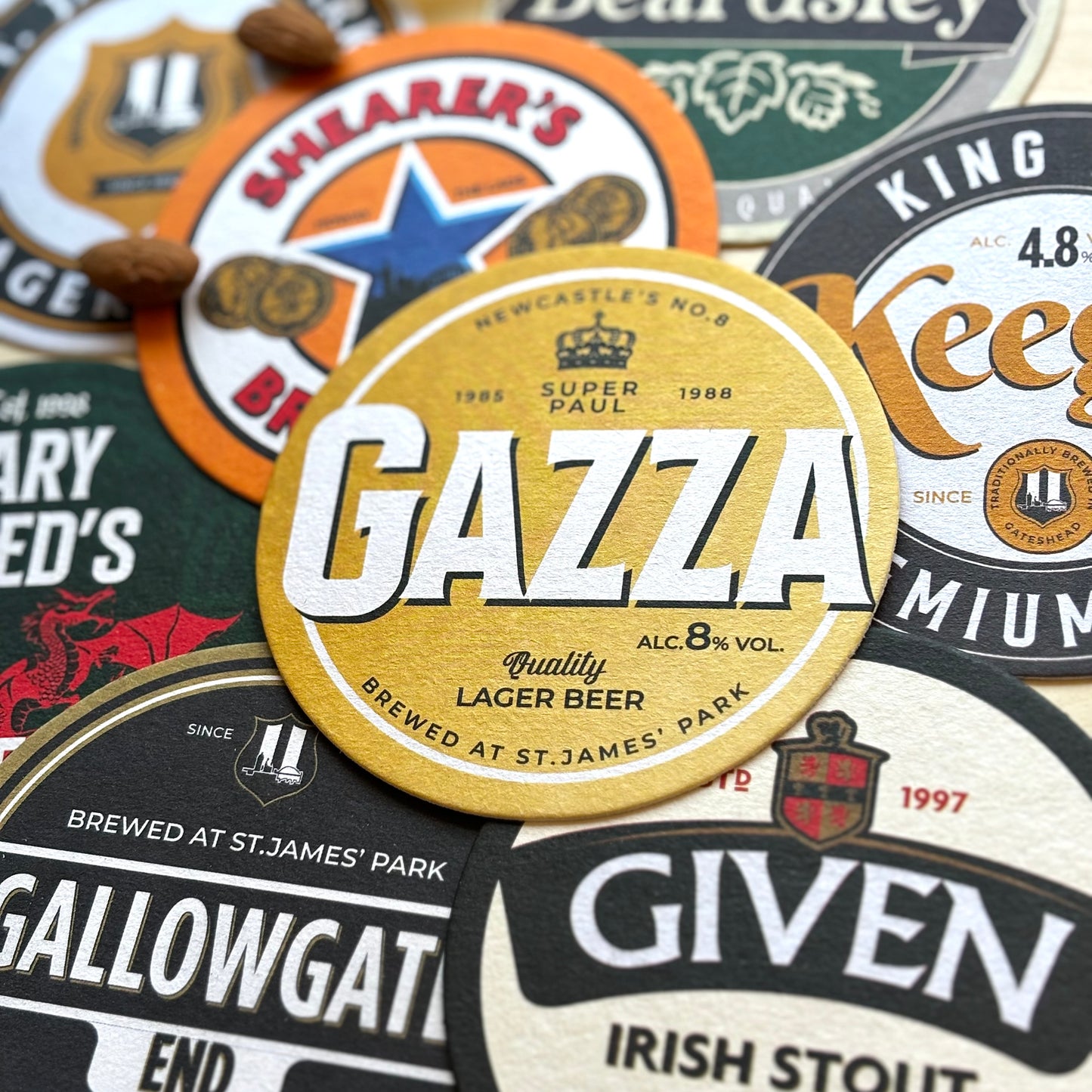 Newcastle United Beer Mats
