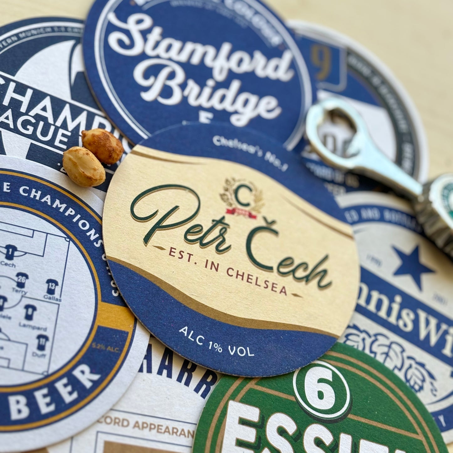 Chelsea Beer Mats (FATHER’S DAY SALE)