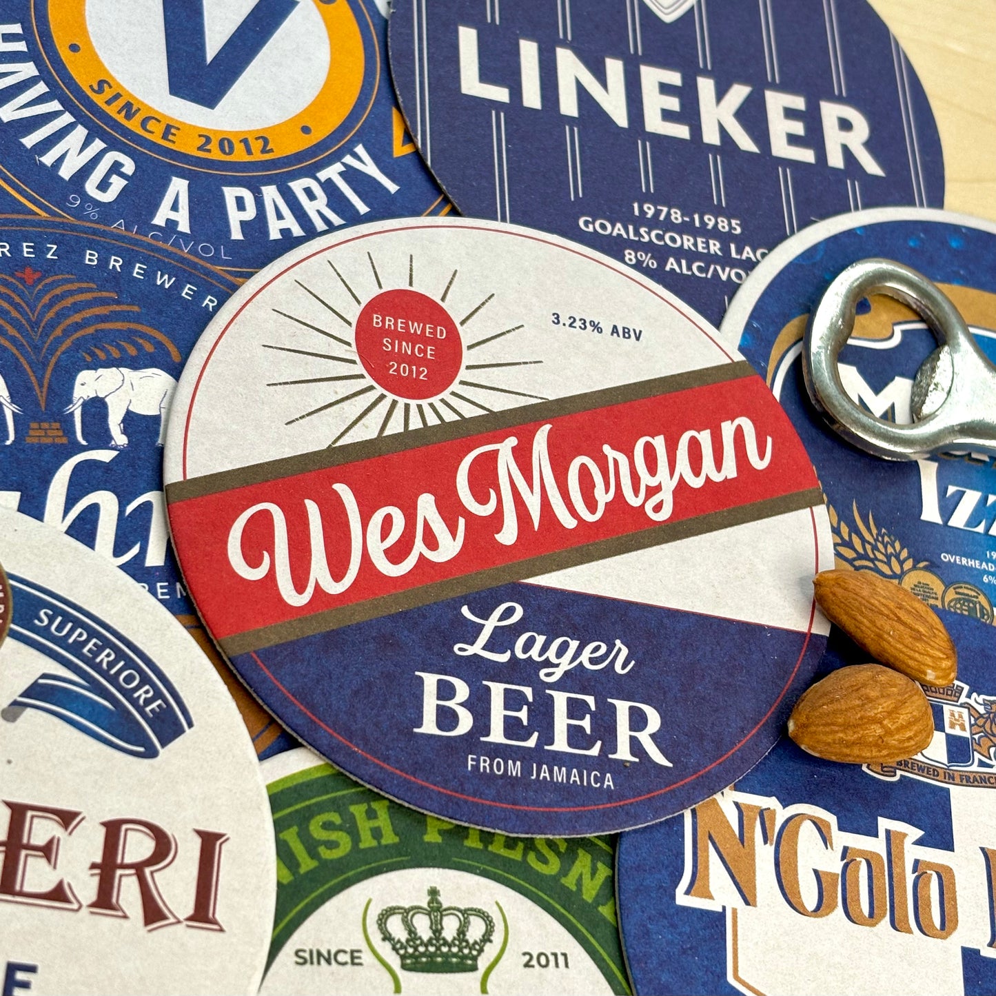 Leicester City Beer Mats (FATHER’S DAY SALE)