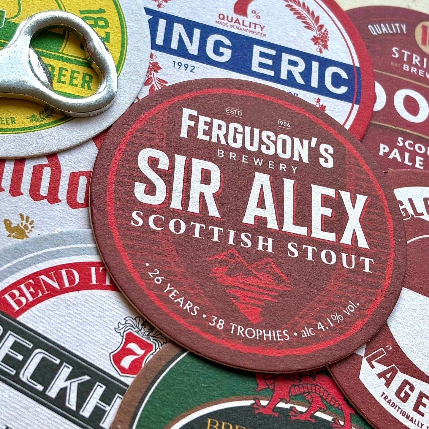 Manchester United Beer Mats
