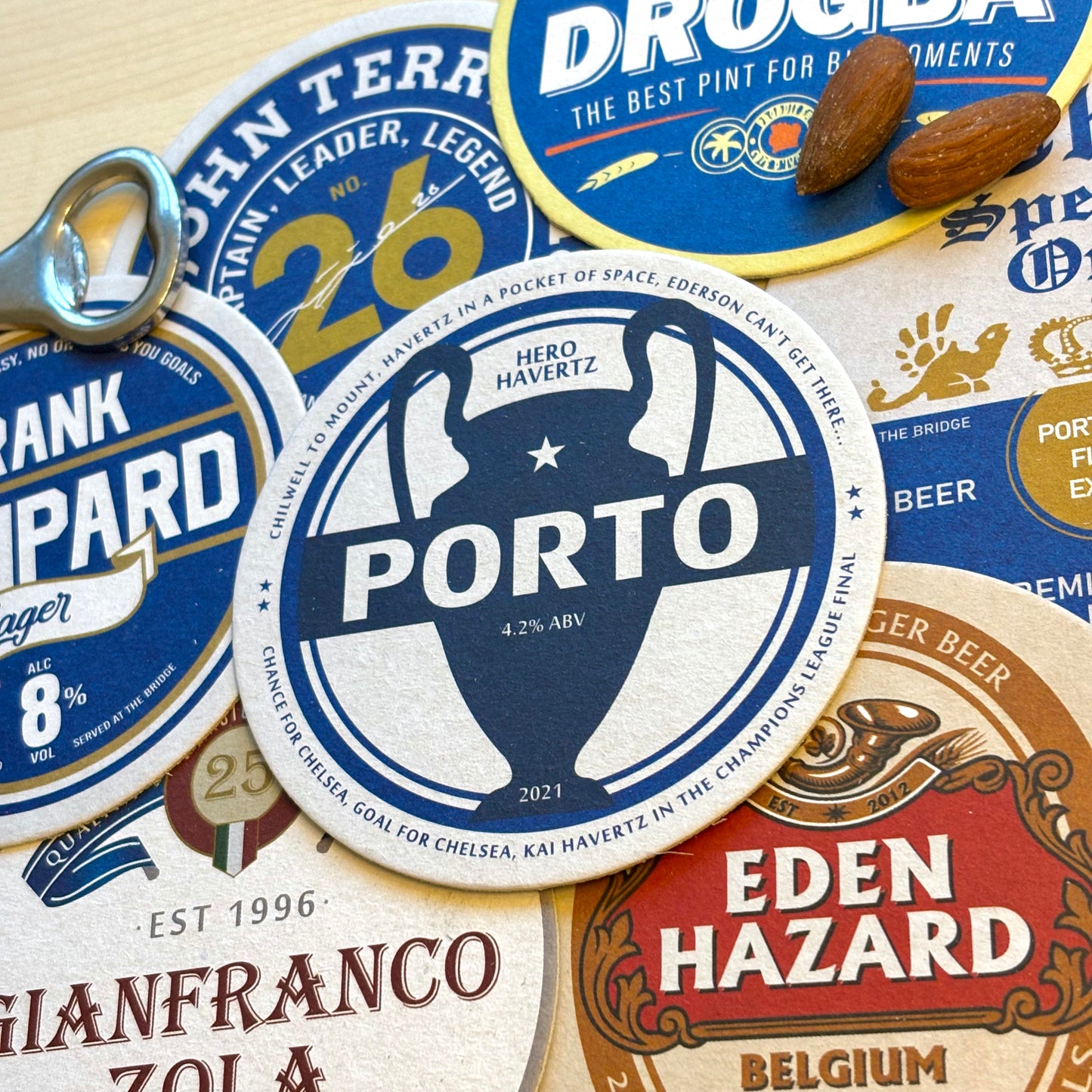 Chelsea Beer Mats