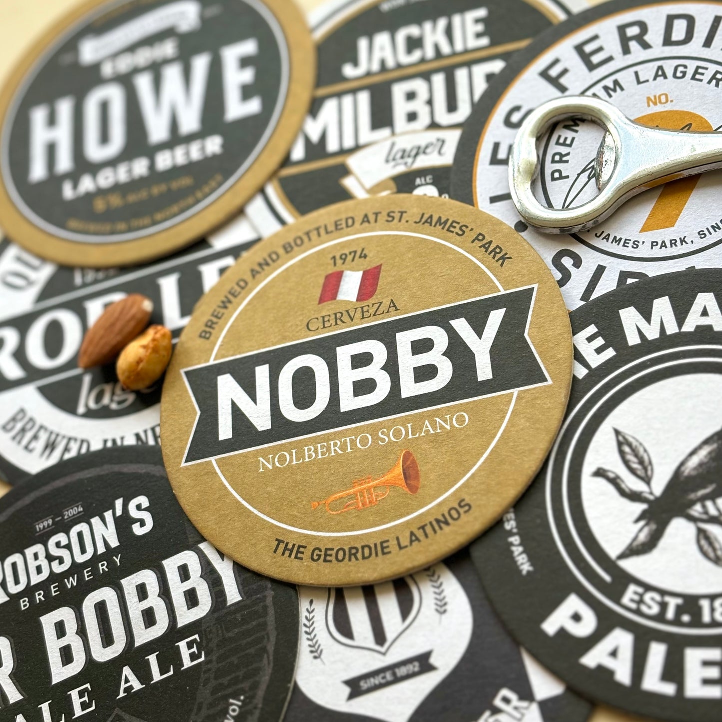 Newcastle United Beer Mats (FATHER’S DAY SALE)