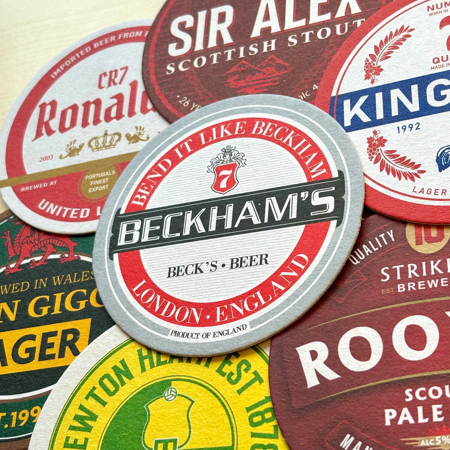 Manchester United Beer Mats