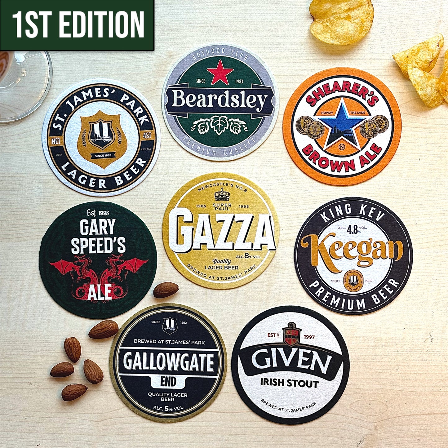 Newcastle United Beer Mats