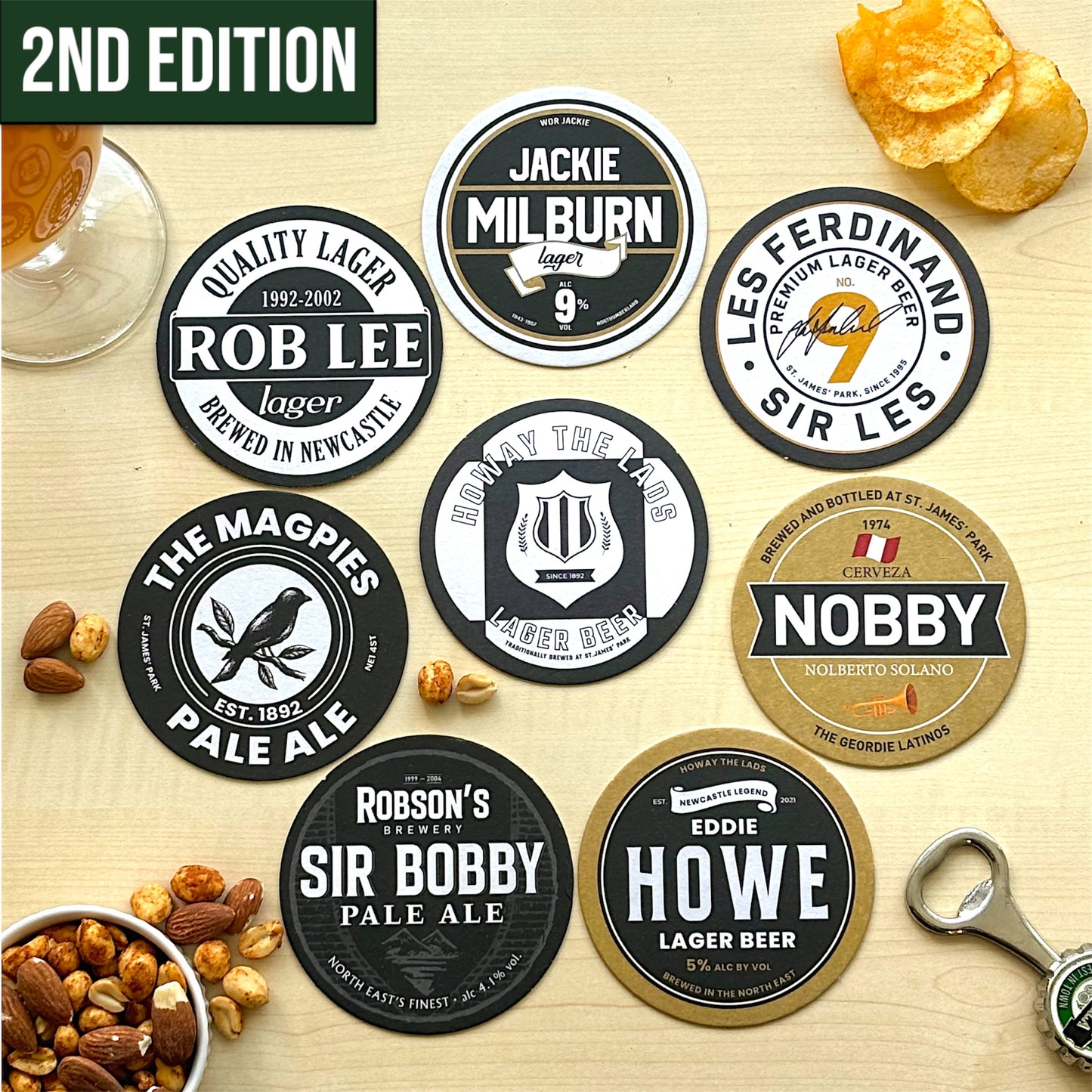 Newcastle United Beer Mats