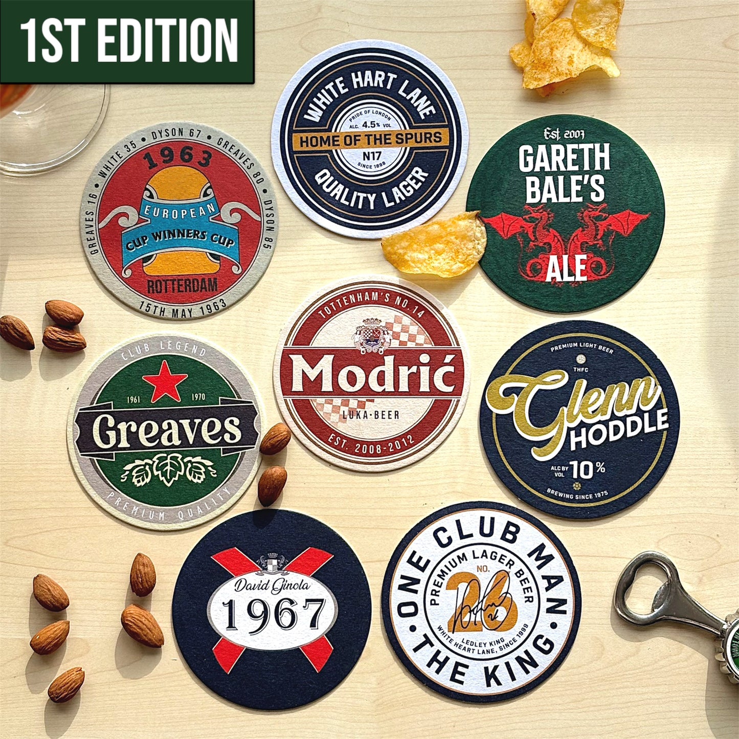Tottenham Hotspur Beer Mats