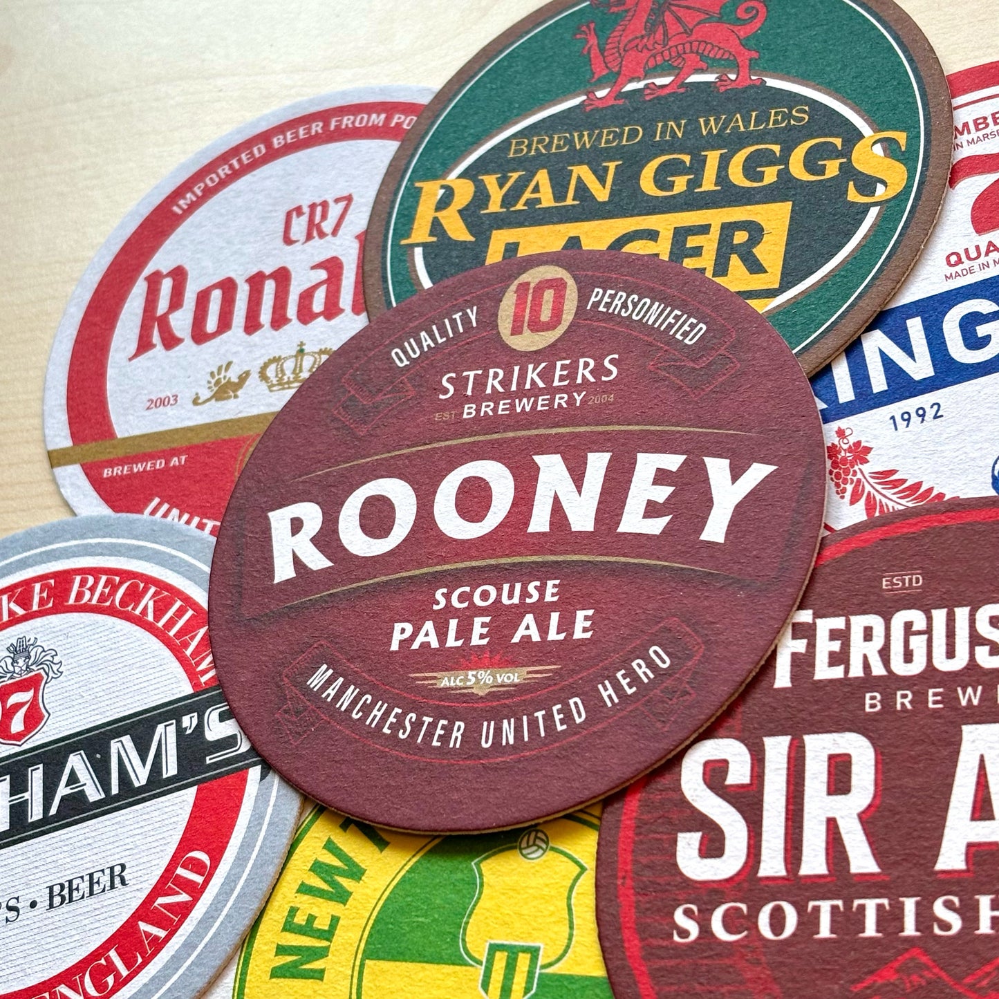 Manchester United Beer Mats