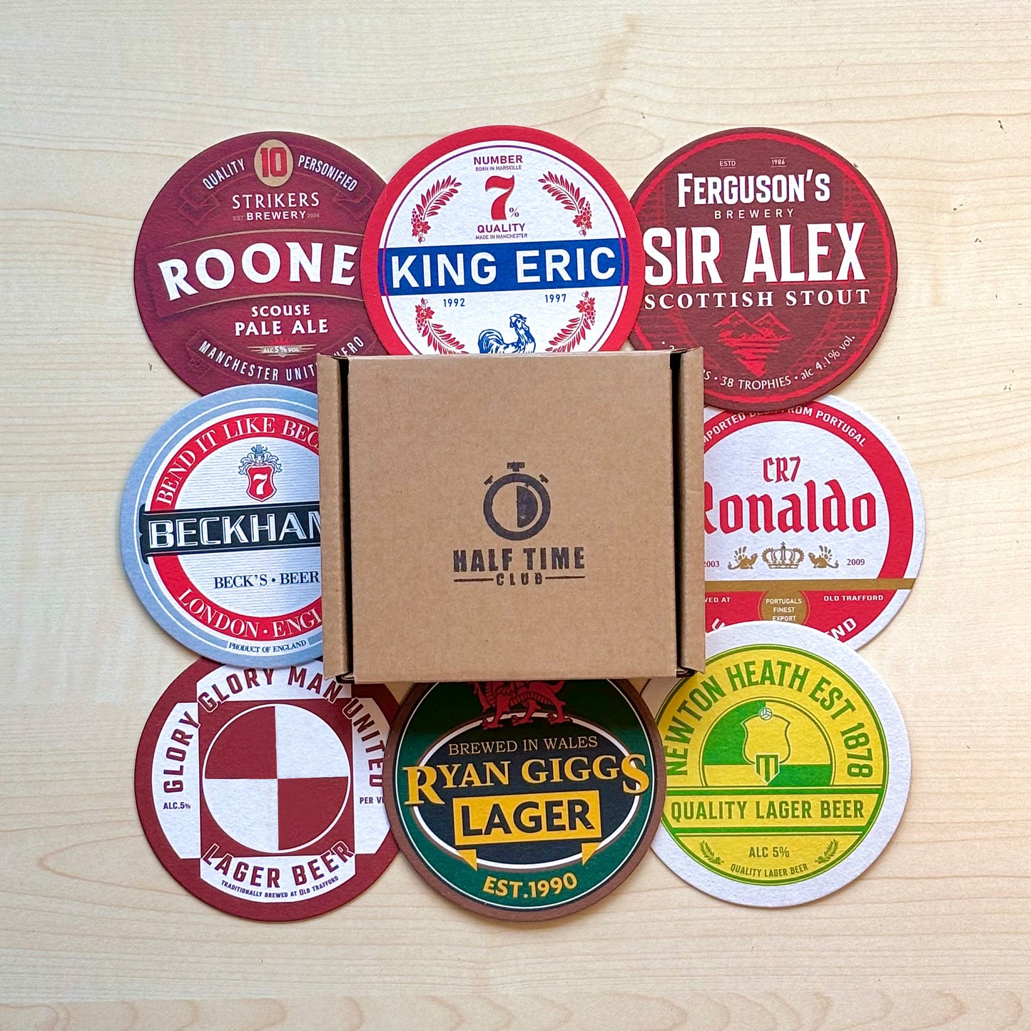 Manchester United Beer Mats