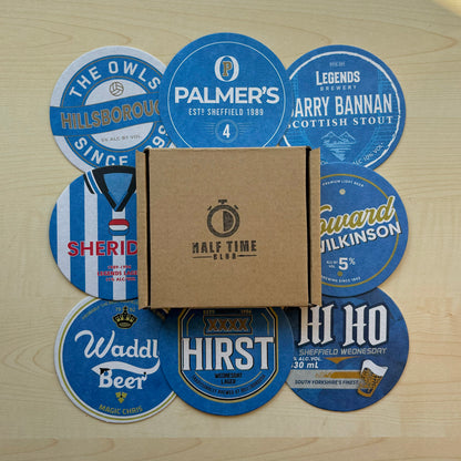 Sheffield Wednesday Beer Mats (FATHER’S DAY SALE)
