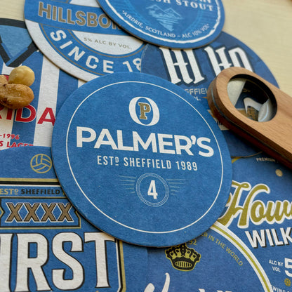 Sheffield Wednesday Beer Mats (FATHER’S DAY SALE)