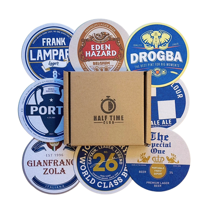Football Beer Mats (8-Pack)