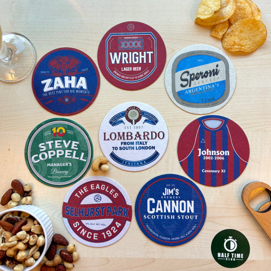 Crystal Palace Beer Mats (FATHER’S DAY SALE)