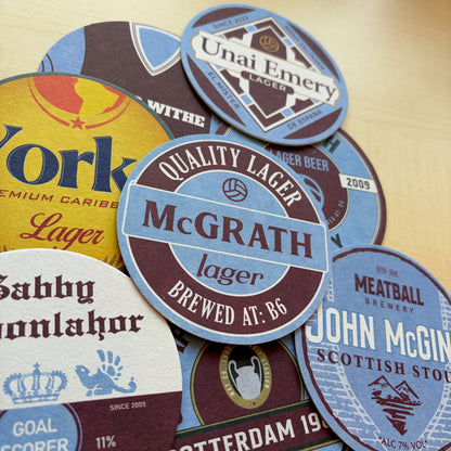 Aston Villa Beer Mats