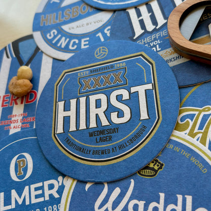 Sheffield Wednesday Beer Mats (FATHER’S DAY SALE)