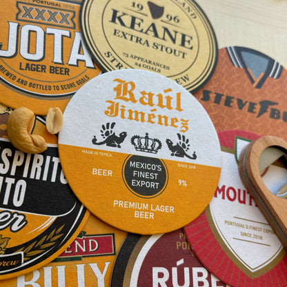Wolves Beer Mats (FATHER’S DAY SALE)
