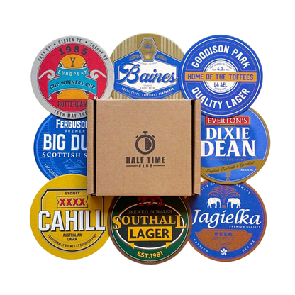 Football Beer Mats (8-Pack)