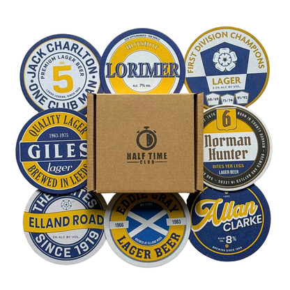 Football Beer Mats (8-Pack)