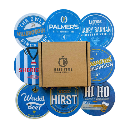 Football Beer Mats (8-Pack)