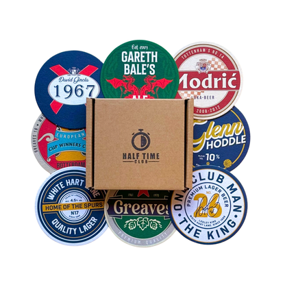 Football Beer Mats (8-Pack)